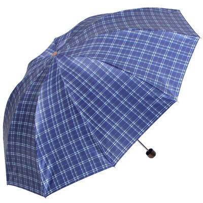 

Umbrella Umbrella UPF50 + усиленный усиленный высокоплотный полиэфирный сатиновая решетка бизнес трипный зонт зонтик зонтик синий тибетский зеленый 359D