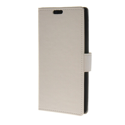 

MOONCASE Simple Leather Flip Wallet Card Slot Stand Back чехол для LG G4 White