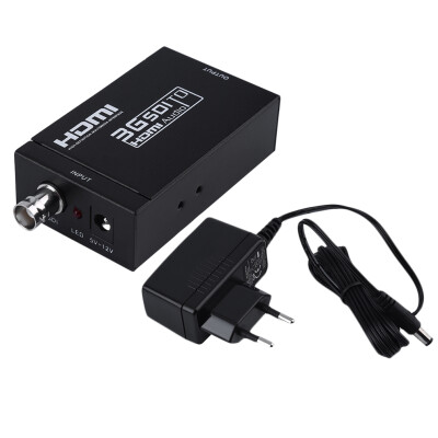 

SD-SDI HD-SDI 3G-SDI to HDMI Video Audio Converter Adapter 1080P DC 5V-12V EU Plug