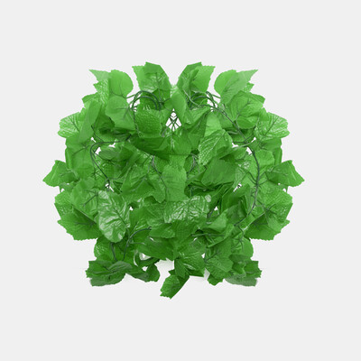 

24 Meters 5 PCs Fake Foliage Flowers Home Decor Plastic Artificial Flower Rattan string