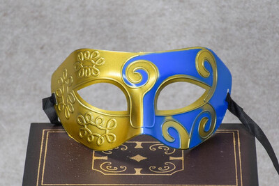 

Jazz mask prince mask mans mask flat head hard plastic carved mask