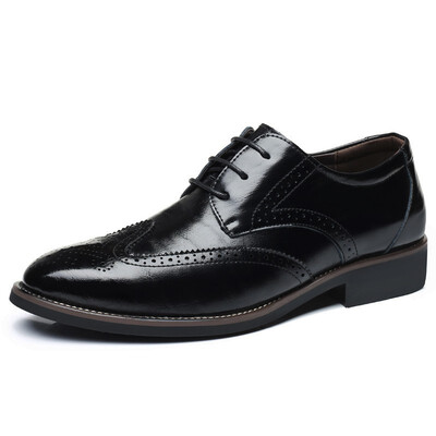 

Novel Teez New trend Brock big size mens shoes Europe&America mens fashion business casual shoes men