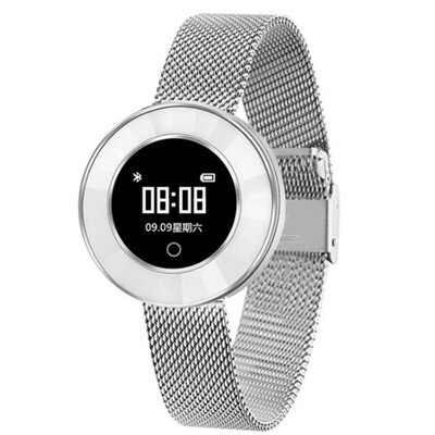 

Sport Women Sports Fitness Smart Watch with Swimmig Blood Pressure Bluetooth Lady Wristband Heart Rate Bracelet Milanese Strap