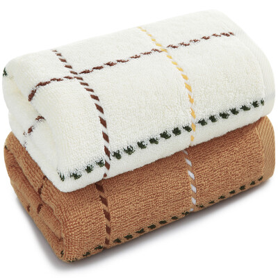 

【Jingdong Supermarket】 Sanli towel home textile cotton cut cashmere color towel 36 × 76cm soft absorbent large towel 2