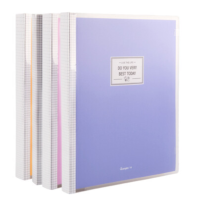 

Guangbo GuangBo 40 B5 small fresh loose-leaf note notebook diary with separator page color random GBH16832