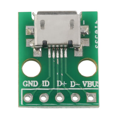 

MICRO USB к DIP-адаптер 5pin гнездовой разъем типа B конвертер PCB