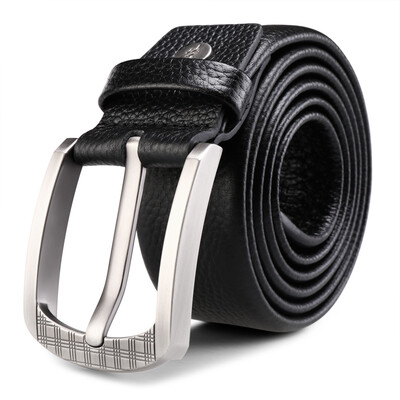 

Cattle Cat Belt Men's Buckle Belt Masculine Youth Casual Top Cake Pants Men's Leather NP1330 Deep Coffee