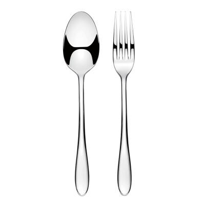 

【Jingdong Supermarket】 Italy La Gedini 18/10 quality stainless steel cutlery 2 sets of spoon fork