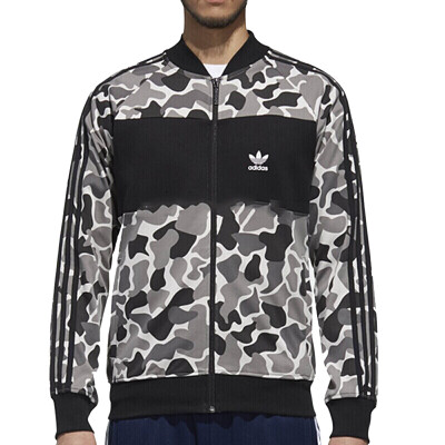 

Wang Jiaer with the same paragraph Adidas ADIDAS clover 2018 autumn mens casual series GRAPHICS CB TT jacket DN8036 M