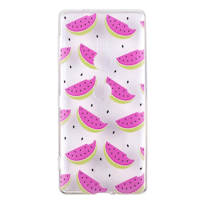 

MOONCASE Sony Xperia XZ2 High Translucent TPU - Small Watermelon