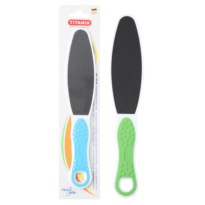

TAIYAN TITANIA Colorful flat file (thickness double sided emery) 3020 / ST (to die skin foot pedal foot stone foot file color random)
