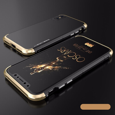 

Goowiiz Phone Case For Iphone 66s6 Plus6s Plus Luxury 3 in1 Metal PC Hard Hybrid Slim Back Case Full Protection