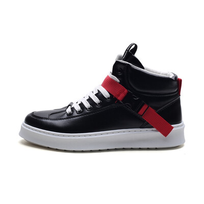 

Autumn high-top canvas shoes male Korean version of the trend of wild sports shoes increased shoes mens shoes students tide shoes