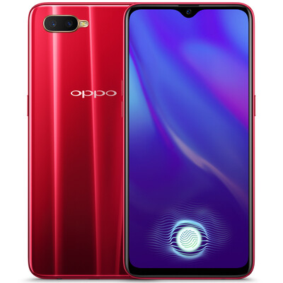 

OPPO K1 Screen fingerprint Mobile phone 6G64G Red Dual card dual standby