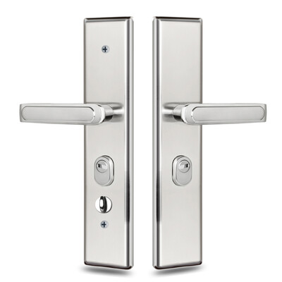 

Auburn door handle anti-theft door lock handle anti-smashing panel handle lock 1528 double fast multi-function type