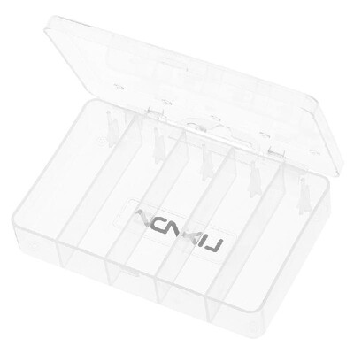 

5 Compartment Fishing Bait Lure Hooks Box Bait Storage Case Fishing Tool Tackle Organizer Sorting Box