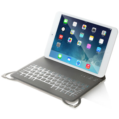 

Motospeed BK20 7.9-inch thin fashion Bluetooth holster keyboard blue