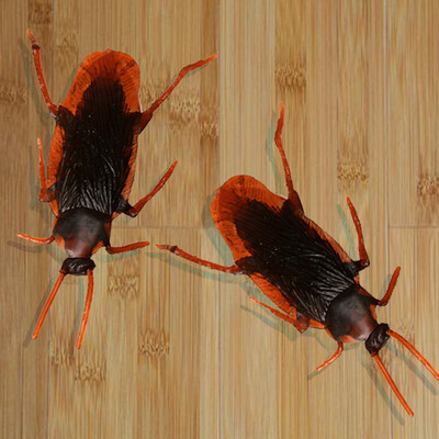 

MyMei 20Pcs Halloween Plastic Red Spider Funny Joking Toys Decoration Realistic Prop
