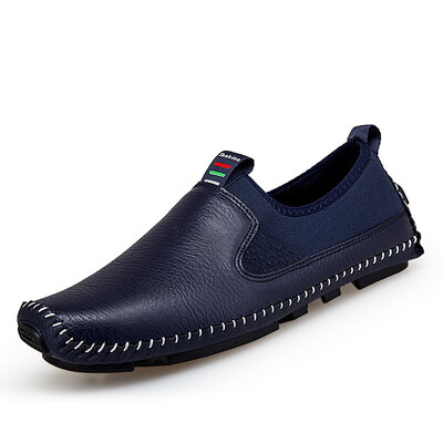 

Casual shoes men Korean version of the wild one pedal set foot shoes mens lazy shoes peas shoes mens large size driving shoes