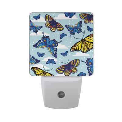 

ALAZA LED Night Light With Smart Dusk To Dawn SensorButterfly Plug In Night Light