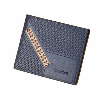 

Short mens wallet fashion rhombus multi card young wallet Student Wallet personality trend