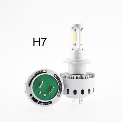 

1Pair Automobile 12v 90w 7p led Headlamp 6500k Spotlight COB LED fog lights Headlights 9006 9005 H1 H4 H7 H11 Auto Front Lamp