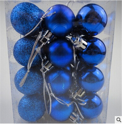 

Christmas Xmas Tree Ball Bauble Hanging Party Wedding Ornament Decor 24Pcs 30mm
