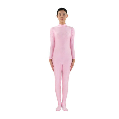

24 Hrs Shipped Out Womens Unitards Fleshcolor Back Zippder Turleneck Unitards Womens Dacewears Yoga Footed Costumes