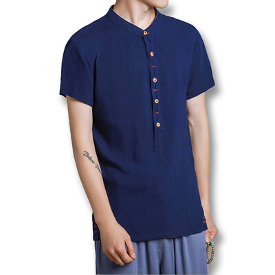 

New Arrivals Men T Shirts Linen Fashion Men Summer 2016 T Shirts Solid Colors Short Sleeves Men Slim Fits V Neck Men T Shirts