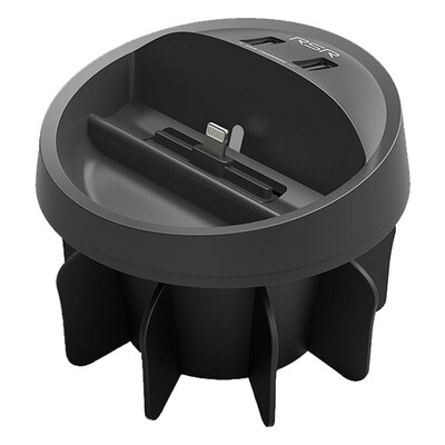 

RSR Car-Dock iPhone Зарядная база Mfi аттестовало iphone7/6S/5 больше телефона универсальный черный