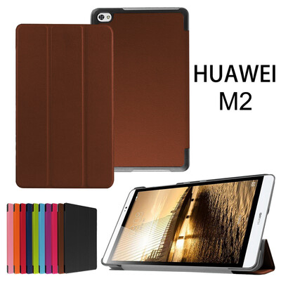

Ultra thin Smart pu leather Case cover For Huawei MediaPad M2 M2-801W M2-803L Huawei M2 8.0 tablet case +screen protector