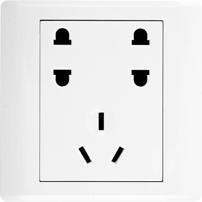 

Feidiao (feidiao) switch socket panel seven hole socket two two three socket four hole three hole porous switch panel 86 A3 Jia Run white