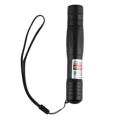 

Green Laser Pointer Pen Clip Star Cap 532nm Adjustable Focus Beam Light