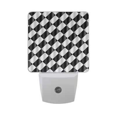 

ALAZA LED Night Light With Smart Dusk To Dawn SensorNational Motifs Plug In Night Light
