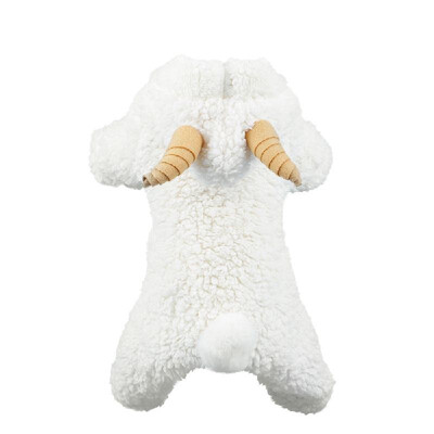 

Soft Warm Dog Pet Clothes Apparel Hoodie Coral Fleece Small Dogs Puppy Coat Four Legs Design Lovely Sheep Cosplay Costumes