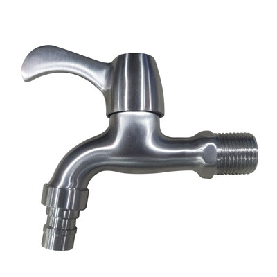 

Jiande GORLDE 99157T-NA 304 stainless steel 4 points universal water nozzle single cold fast open ceramic spool washing machine faucet