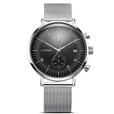 

Sport Watch 3ATM Water-resistant Quartz Watch Men Wristwatches Male Relogio Musculino Calendar Chronograph