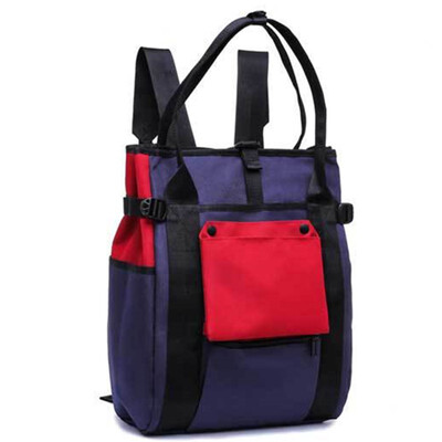 

University Student School Bags Waterproof Backpack Stitching Fashion New Teens Bolsas Travel laptop Bag Contrast Color Handbag