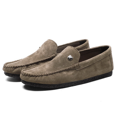 

Peas shoes men 2018 leather new Korean version of the wild personality tide mens fashion casual shoes breathable summer mens sho