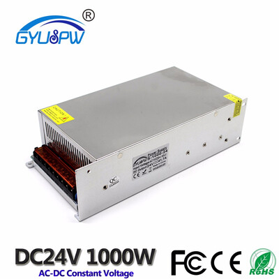 

Single Output 24v DC Power Supply Switching 417a 1000w Led Driver Transformer 110V 220V AC to DC24 SMPS For CCTV LED Strip Lamp