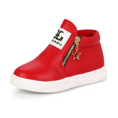 

Autumn Winter brand girls boots fashion new Shoes For girls Top zipper Fringe Girls Boots Fur Thick Warm Martin Childrens Shoes