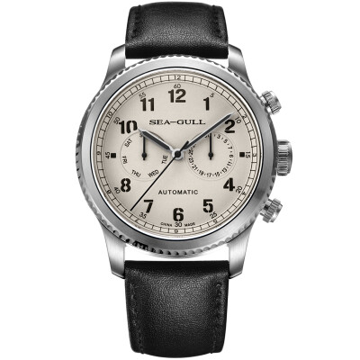 

Seagull SEAGULL watch new fashion sports multi-function male watch belt automatic mechanical watch pilot series 819936080