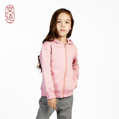 

JZAO OCE girls hooded sweater pink 3-4 A 10052
