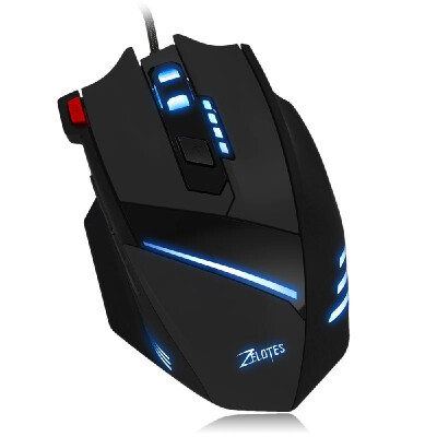 

7Colors Professional USB Wired Optical 7 Buttons Gaming Mouse 7200DPI