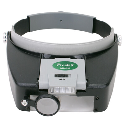 

Proskit MA-016 LED Head-mounted Magnifier Light Adjustable Magnifier Light