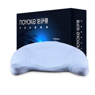 

Jingdong Supermarket Neumann noyoke memory pillow cotton crescent cervical children pillow light blue