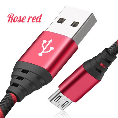 

Mzxtby 1m 2m 3m cable 10FT Micro USB Fast Charging Cable for Samsung S7 S7Edge S6 Huawei Xiaomi Redmi Android phone Cable