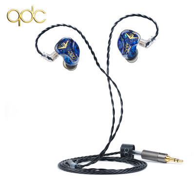 

QDC Chameleon ANOLE V3 headphone in-ear three-unit moving iron around the ear can change the line adjustable sound fever HIFI music