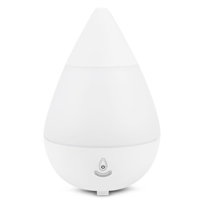 

AJ - 216 Aromatherapy Humidifier with Night Light Waterdrop shape Ultrasonic high-frequency atomization 235ml Noiseless design