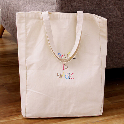 

Ou Runzhe storage bag large 8 oz cotton single shoulder side bag MAGIC